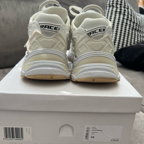 ASH Race off white sneakers size 39 - Picture 3 of 5